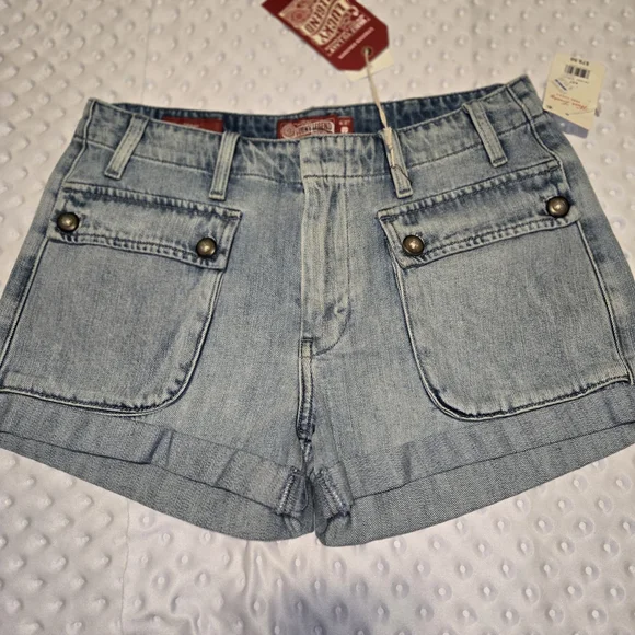 Women’s Lucky Brand Jean Shorts, Cargo Cuff Short Size 4/27, NWT! 79.50! - Picture 3 of 4